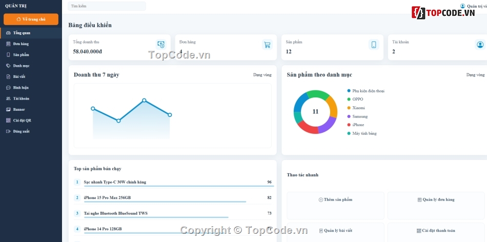 Điện Thoại,Website Mobile Điện Thoại,source code      database